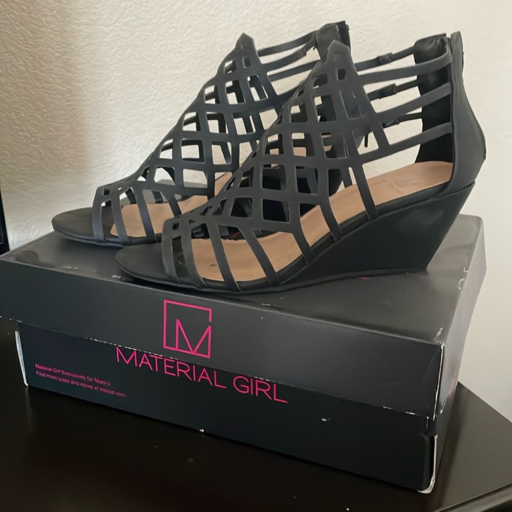 Material Girl Wedge Sandal